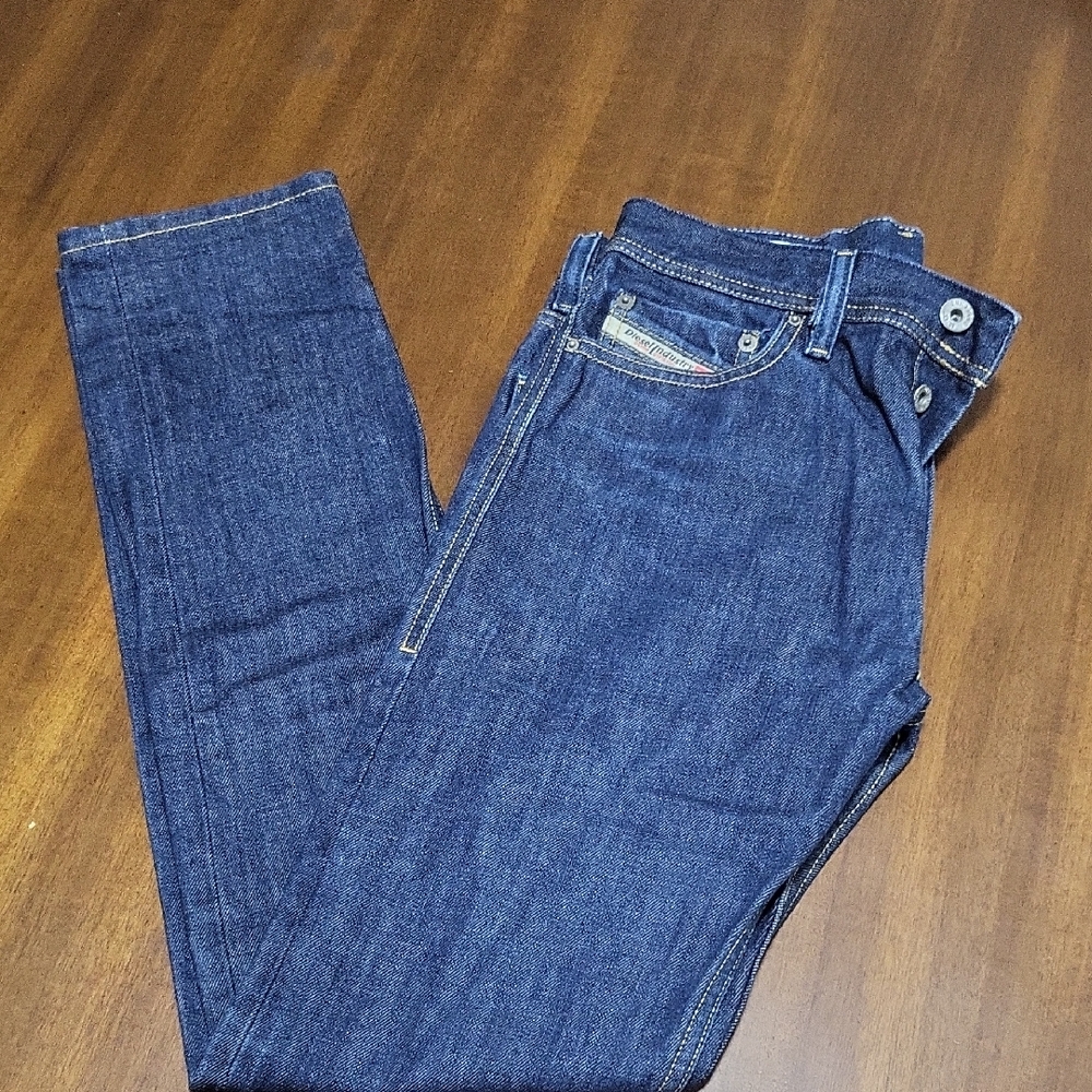 Diesel Blue Straight Jeans Classic Style